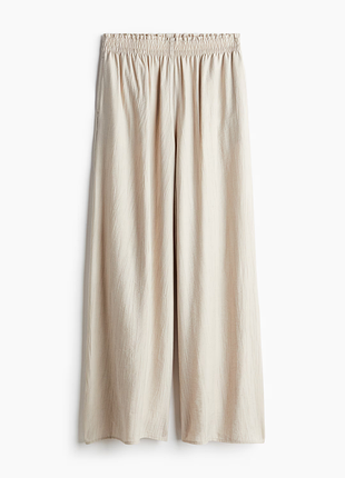 Легкі широкі брюки жатка від h&m