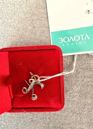 Новая золотая подвеска буква к, золотая страна