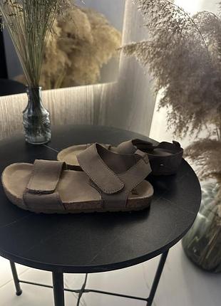 🔥 базові бежеві босоніжки h&m — ідеальний стан (взуті 2-3 рази)!