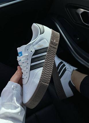 Adidas samba white premium