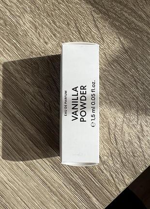 Matiere premiere vanilla powder пробнік 1,5 мл.