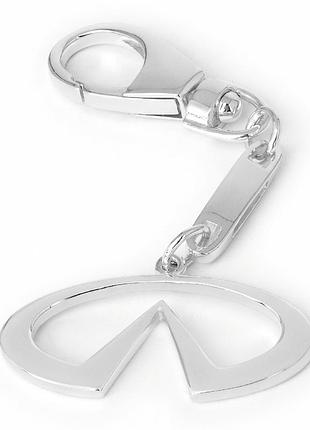 Срібний брелок infiniti (інфініті) (9015)