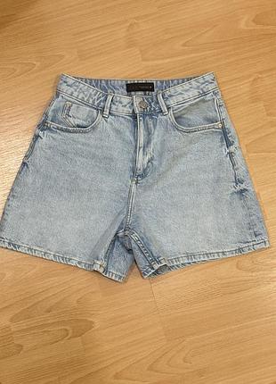 Жіночі джинсові шорти zara mom fit z1975