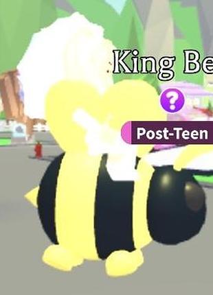 Пет роблокс адопт мі легендарний king bee бджола бджілка roblox adopt me рідкісні пети петы адопт ми пчела кинг би