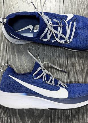 Nike zoom fly flyknit мужские беговые кроссовки спортивные оригинал 44.5