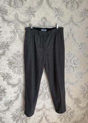 Prada milano вовняні брюки преміум-класу prada wool ankle trousers.