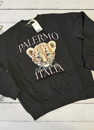 Світшот на флісі h&m худі байка пайта кофта
