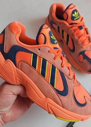Кросівки чоловічі adidas yung-1 b37613 orange р43.5 довжина устілки по факту 28см