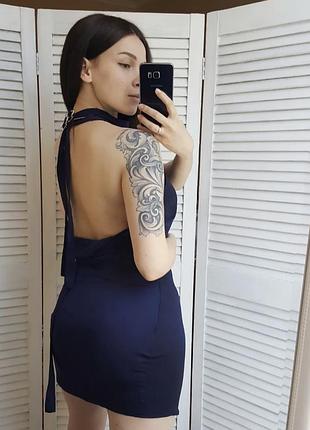 Платье с открытой спинкой от missguided