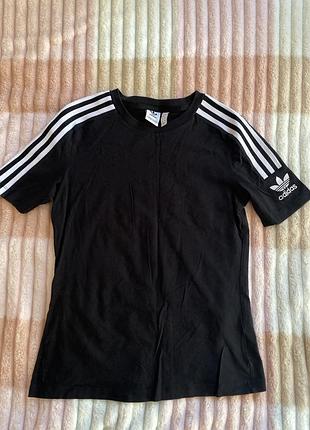 Оригінальна футболка adidas 3-stripes (чорна