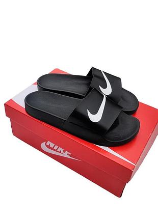 Чоловічі шльопанці nike чорні