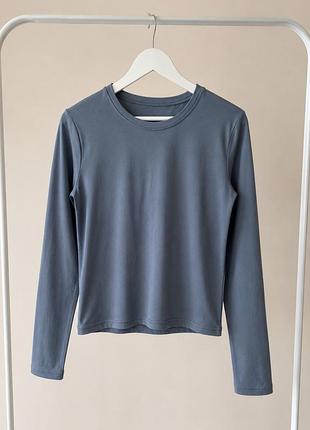 Жіночий лонгслів з довгим рукавом shein xs-s