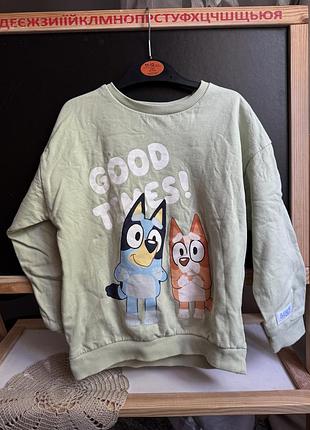 Світшот з bluey на дівчинку 6-7років