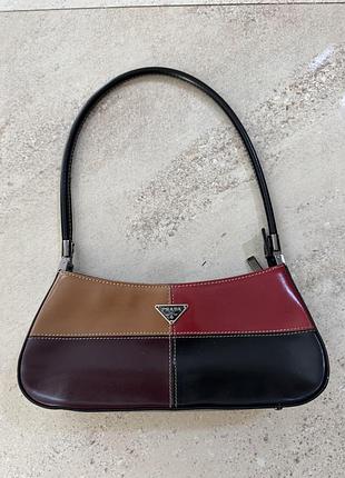 Вінтажна сумка багет “prada “