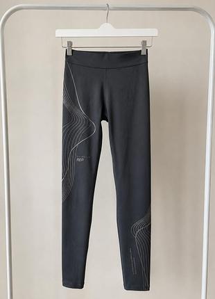 Жіночі  чорні спортивні лосини h&m