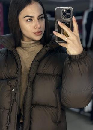 Зимова куртка пуфер