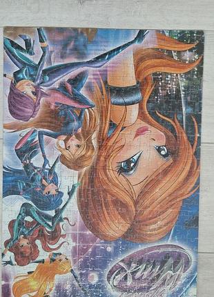 Пазли для дівчинки winx та каченята, різнокольорові, 23х32 см та а3