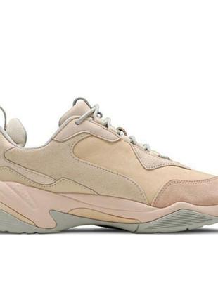Оригінал! нові кросівки puma thunder desert bright whit натуральна шкіра та замша, розмір 36 та 37