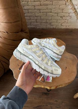 Nike p-6000 white/grey