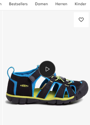 Треккинговые сандалии keen waterproof
