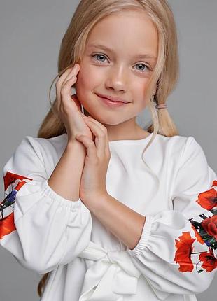 Платье в стиле вышиванка 4