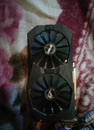 Продам отличную видеокарту asus rog strix geforce gtx 1050 2 gb (модель: strix-gtx1050-o2g-gaming).