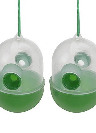 Ловушка wasp trap для мух и других летающих насекомых, 2 шт