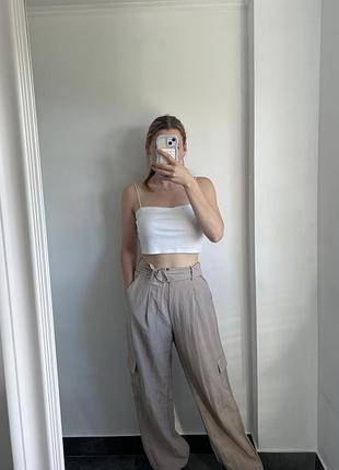 Широкі легкі штани size s-m