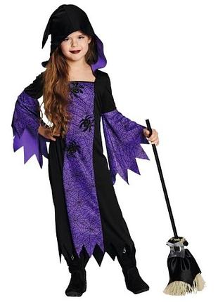 Карнавальна сукня відьмочки / костюм відьми на хелловін (halloween)