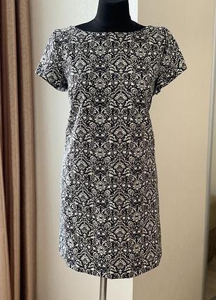 Сукня zara woman квітковий принт неопрен