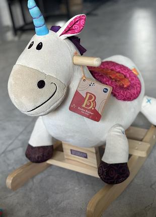 Єдиноріг b. toys rodeo rocker dilly dally (конячка-гойдалка)