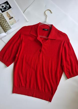 Поло massimo dutti бавовна шовк р м