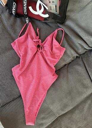 Блискучий купальник victoria’s secret