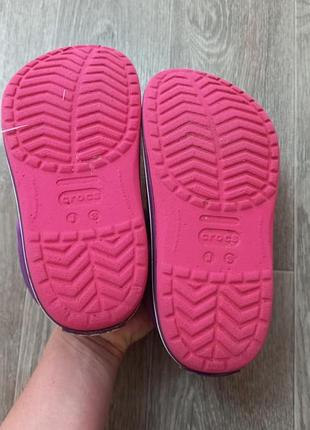 Детские кроксы crocs 8