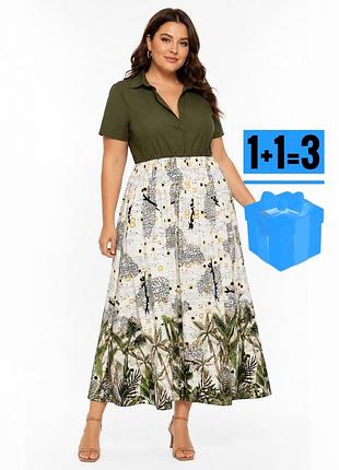 🥰 довга сукня в квітковий принт shein l