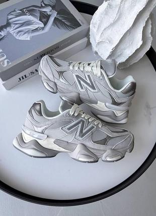 Кросівки new balance 9060 grey/silver