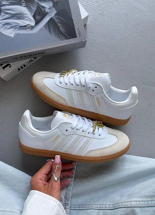 Кросівки adidas samba og white/silver