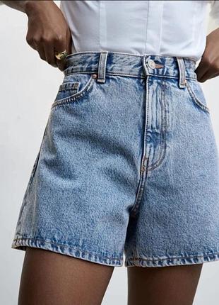 Джинсові шорти zara
