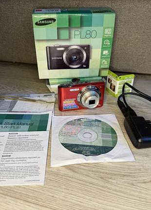 Цифровой фотоаппарат samsung pl80  12.2mp