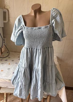 Джинсова сукня