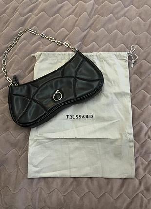 Оригінальна нова сумочка багет trussardi