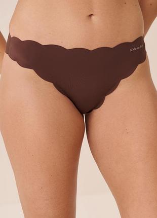 Неймовірні шоколадні жіночі трусики плавки стринги danskin l