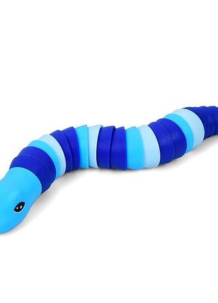 Детская антистресс-игрушка "змейка" 60-kks(blue) размер 23 см