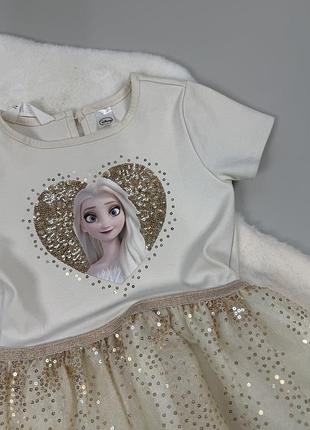 H&m дитяча святкова сукня frozen ельза 6–8 років 2