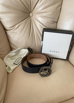 Оригінальний чоловічий ремінь gucci