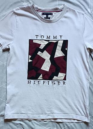 Футболка tommy hilfiger organic cotton