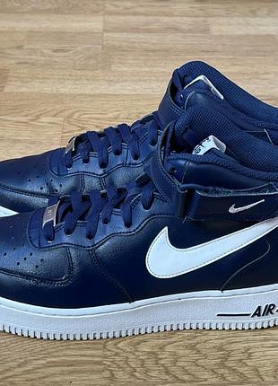 Шкіряні кросівки nike force оригінал