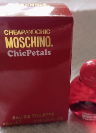 Мініатюра moschino cheap & chic chic petals.оригінал.
