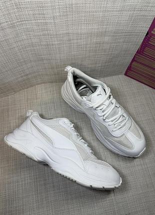 Оригінальні шкіряні кросівки puma