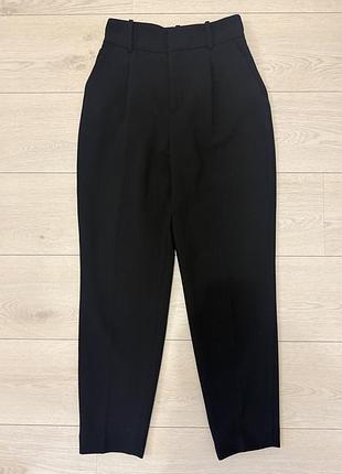 Брюки zara xs 34р. чорні жіночі